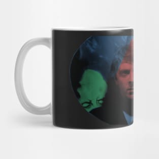 Deep Red Pop-Art Mug